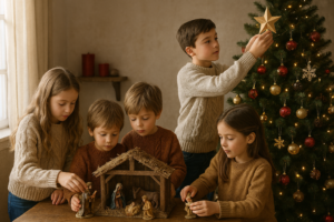 4 formas de mantener a los niños enfocados en el verdadero significado de la Navidad